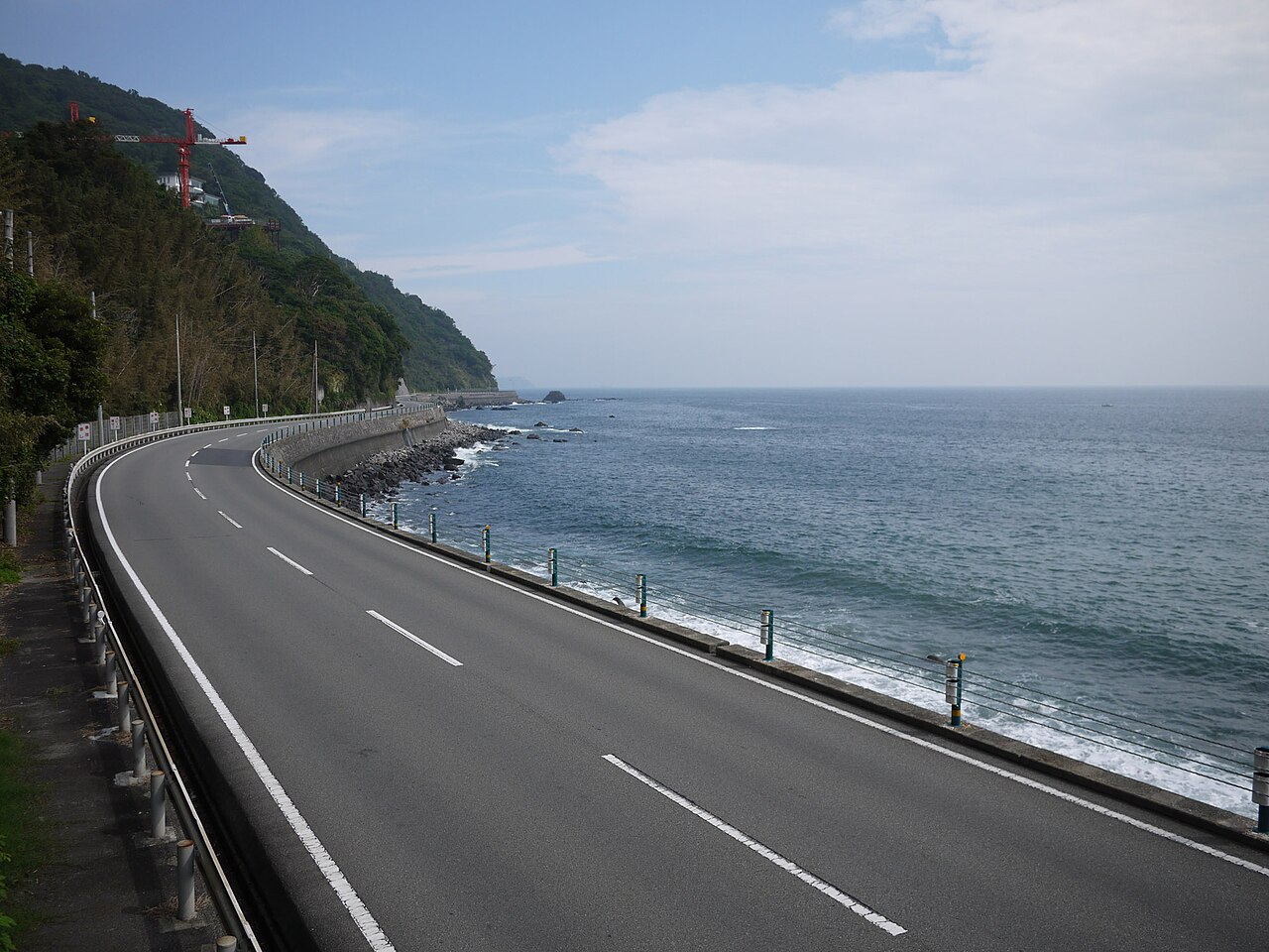 熱海の海岸線