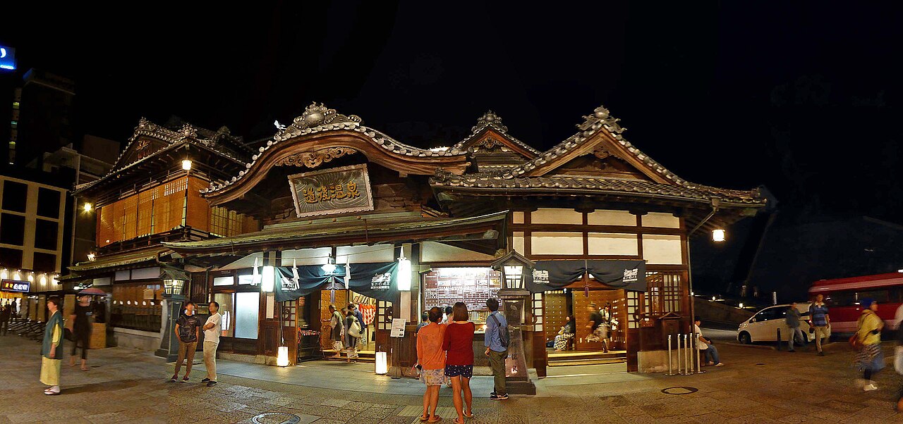 道後温泉本館の風景