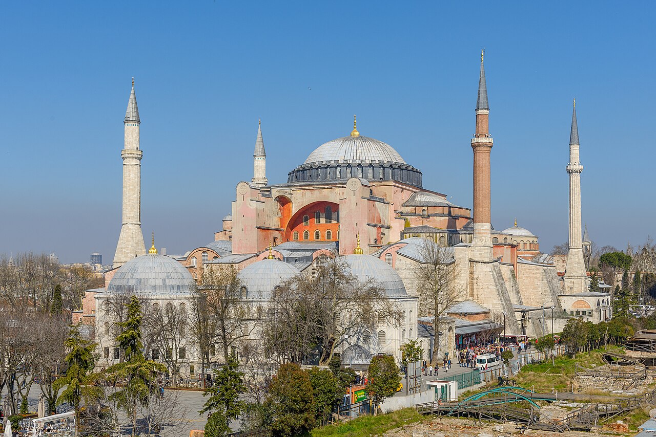 イスタンブールのアヤソフィア